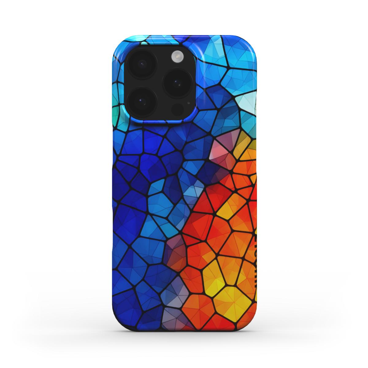 Colorful Glass Stained Design Snap Phone Case