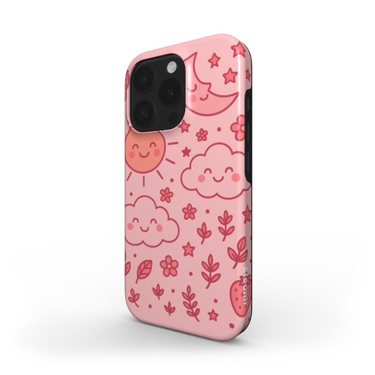 Cute Pink MagSafe Tough Phone Case
