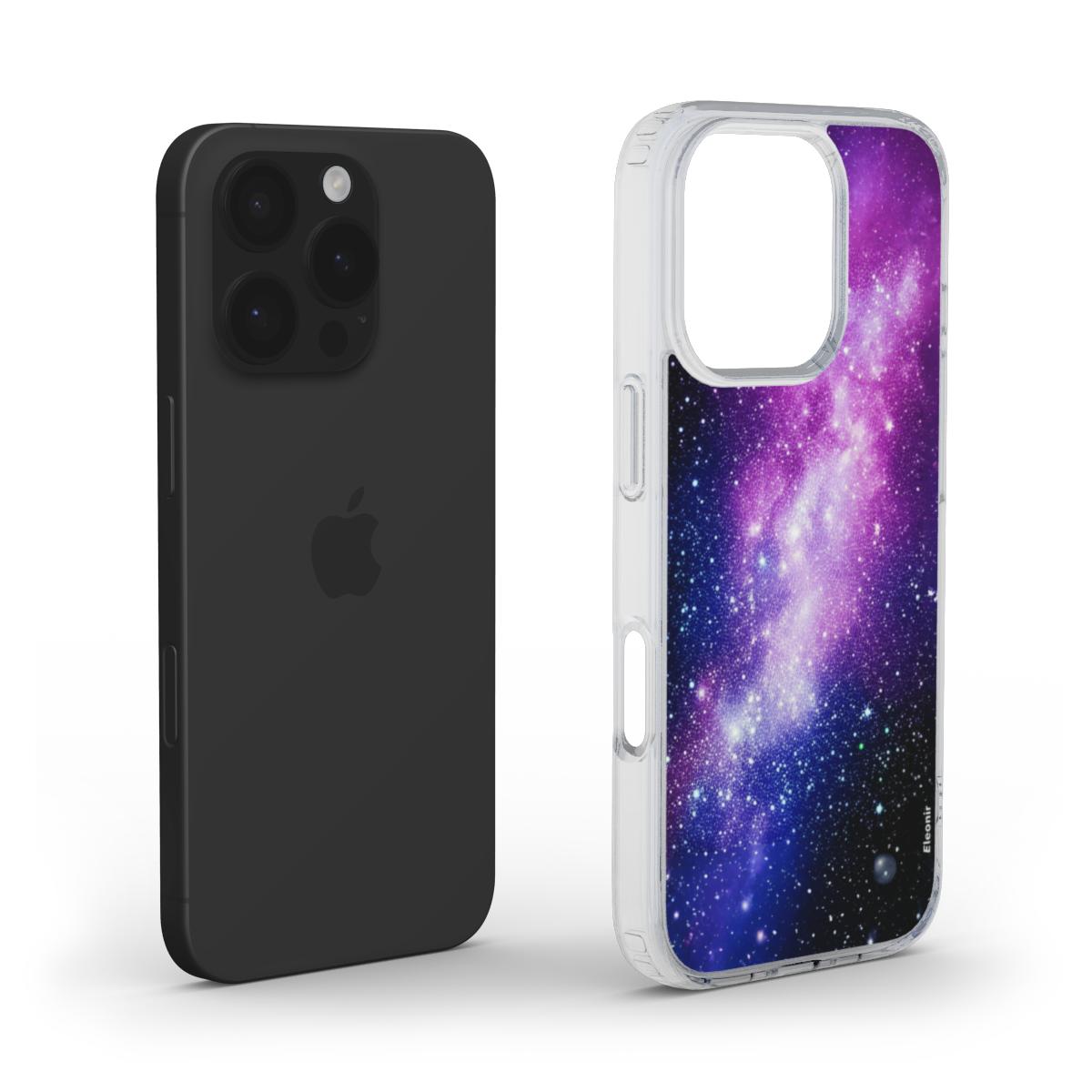 Cosmic Space MagSafe Clear Phone Case