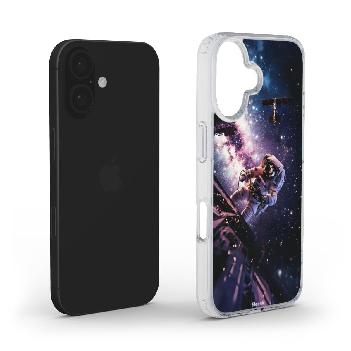 Astronaut in Space MagSafe Clear Phone Case