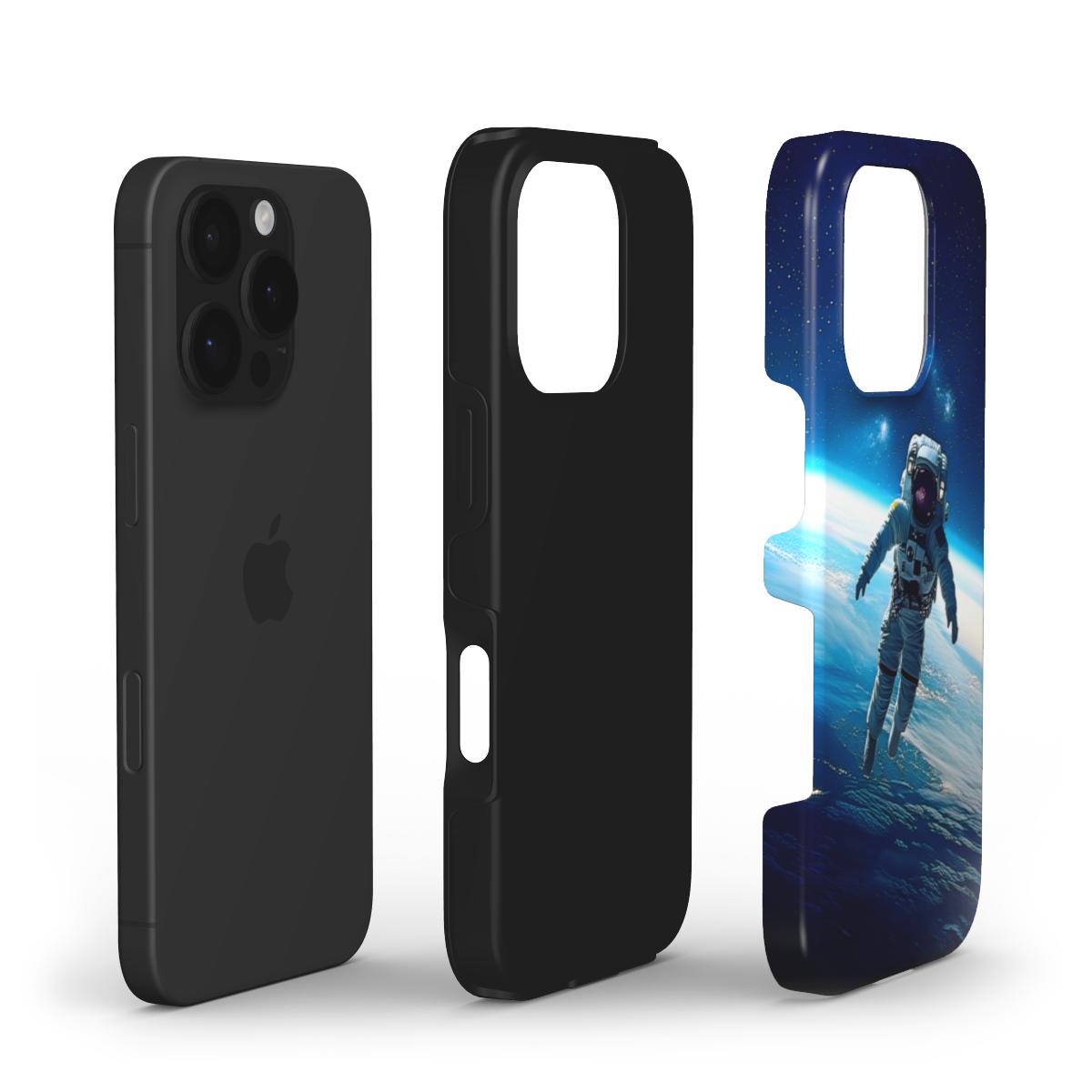 Astronaut in Space Tough Phone Case