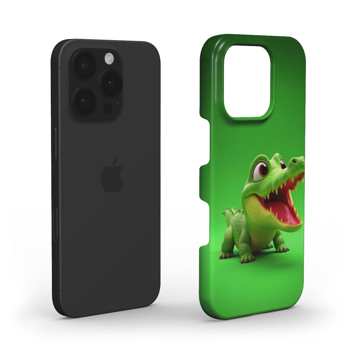 Little Baby Croco Snap Phone Case