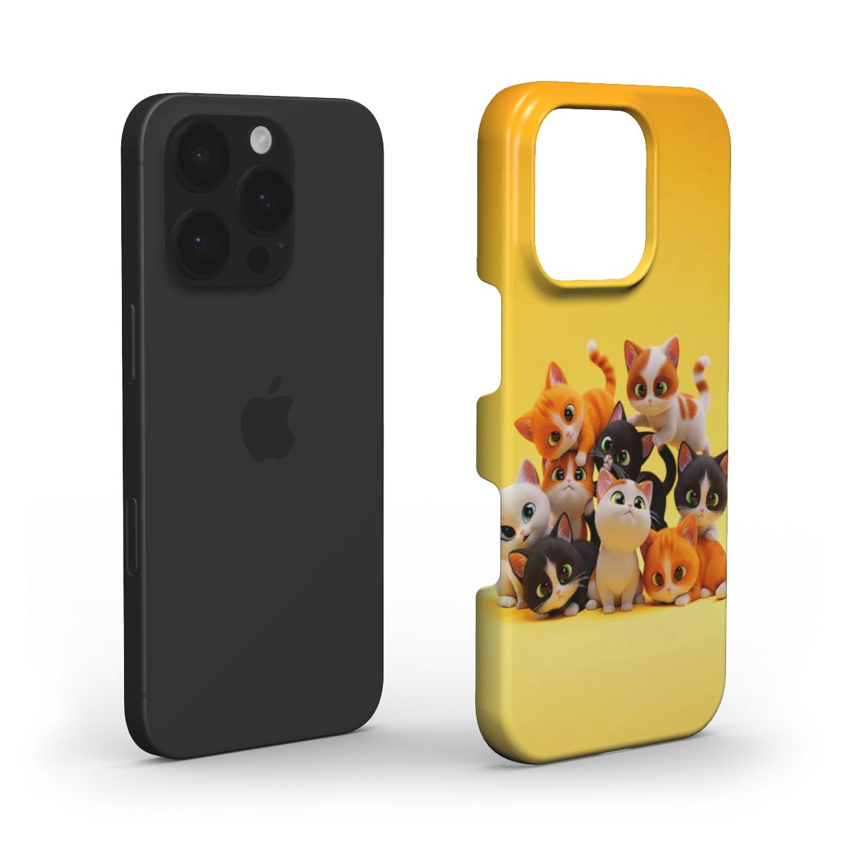 Cute Cats Snap Phone Case