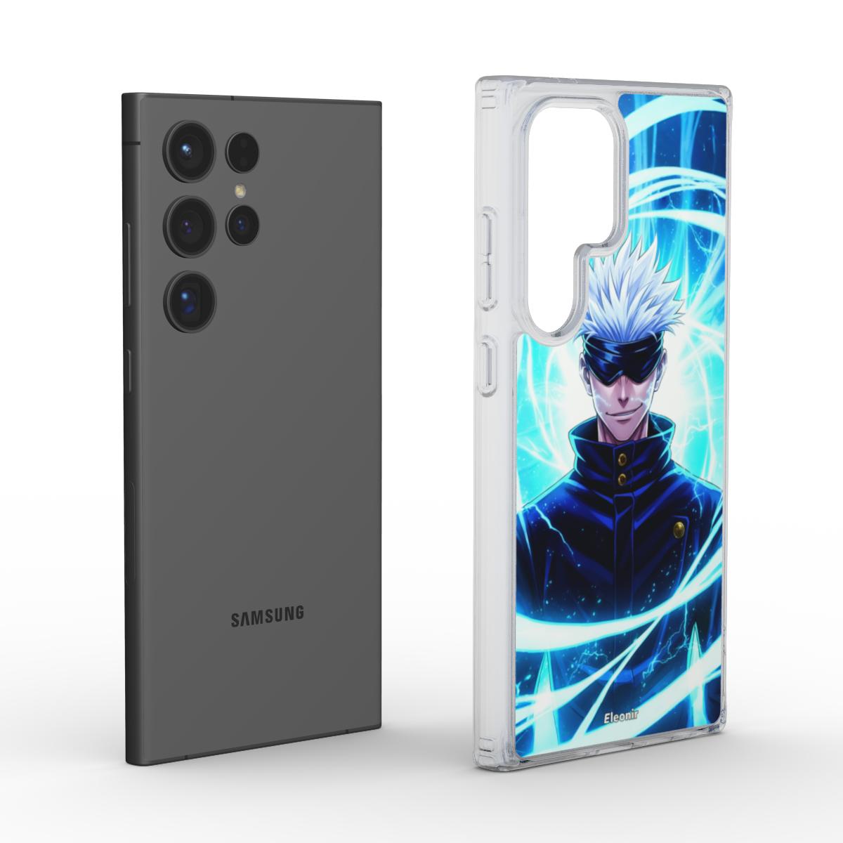 Satoru Gojo Clear Phone Case