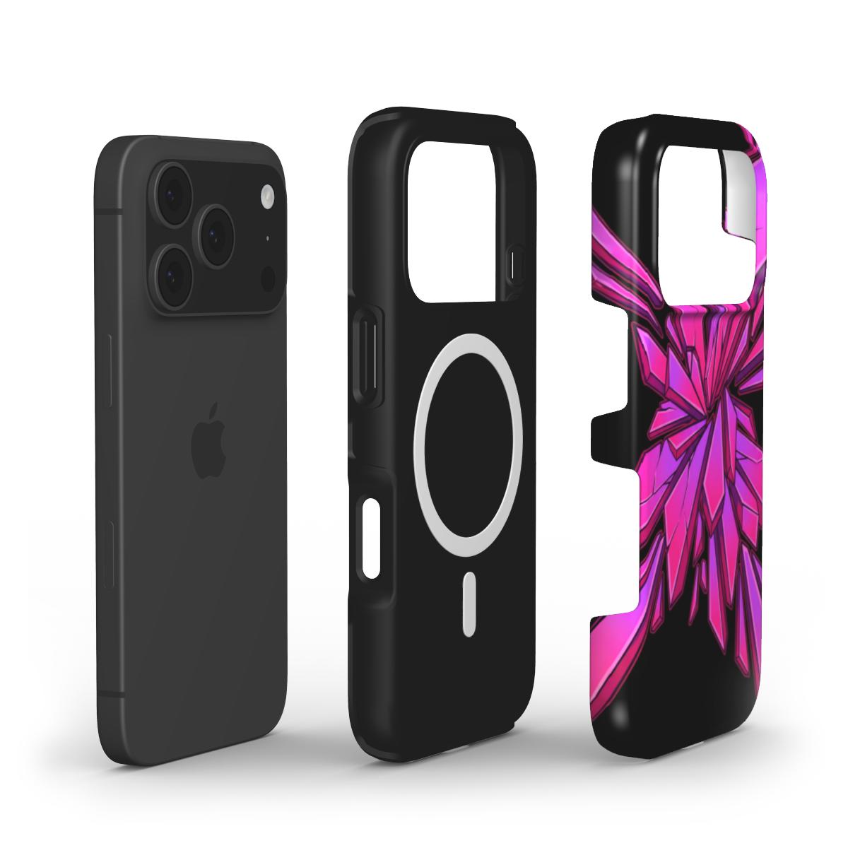 Pink Crystals MagSafe Tough Phone Case