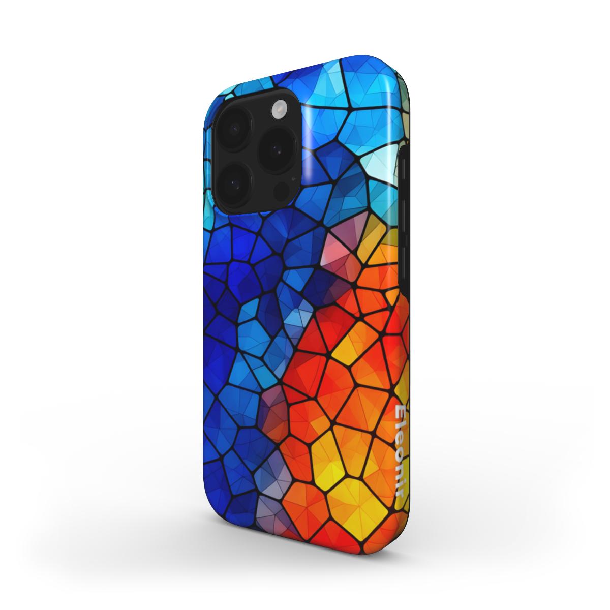 Colorful Glass Stained Design Tough Phone Case