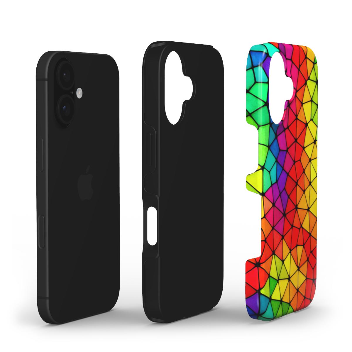 Colorful Glass Stained Design Tough Phone Case