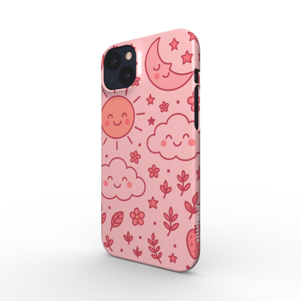 Cute Pink Snap Phone Case