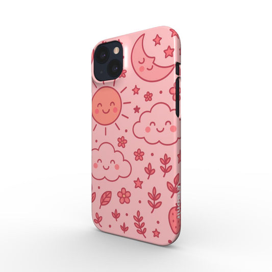 Cute Pink Snap Phone Case