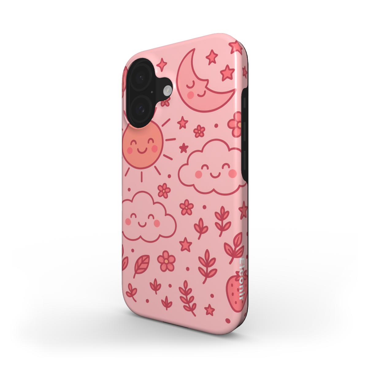 Cute Pink Tough Phone Case