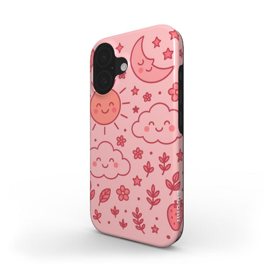 Cute Pink Tough Phone Case