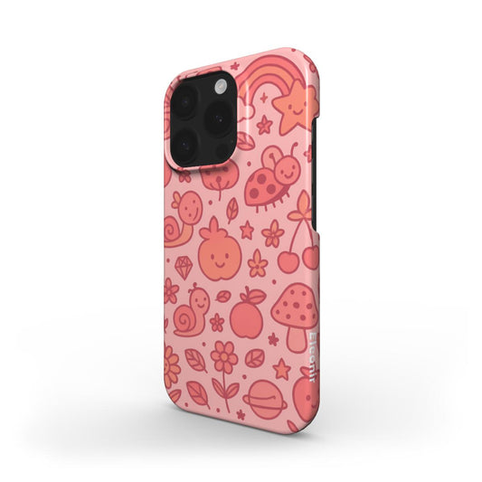 Cute Pink Pattern Snap Phone Case