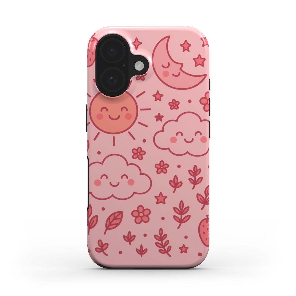 Cute Pink Tough Phone Case