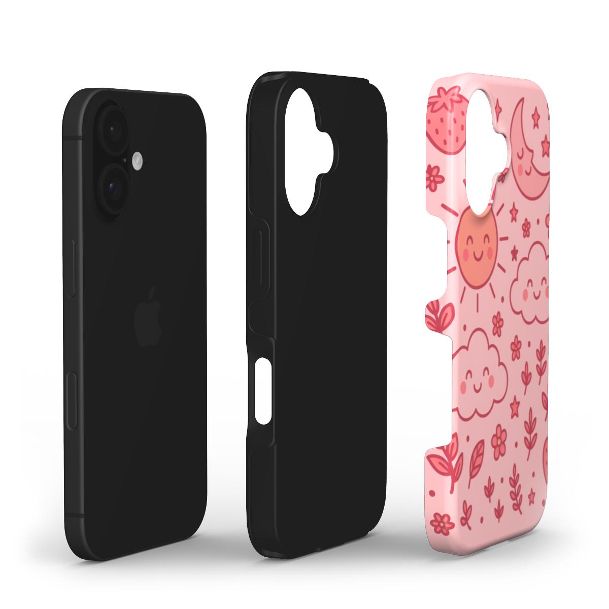 Cute Pink Tough Phone Case