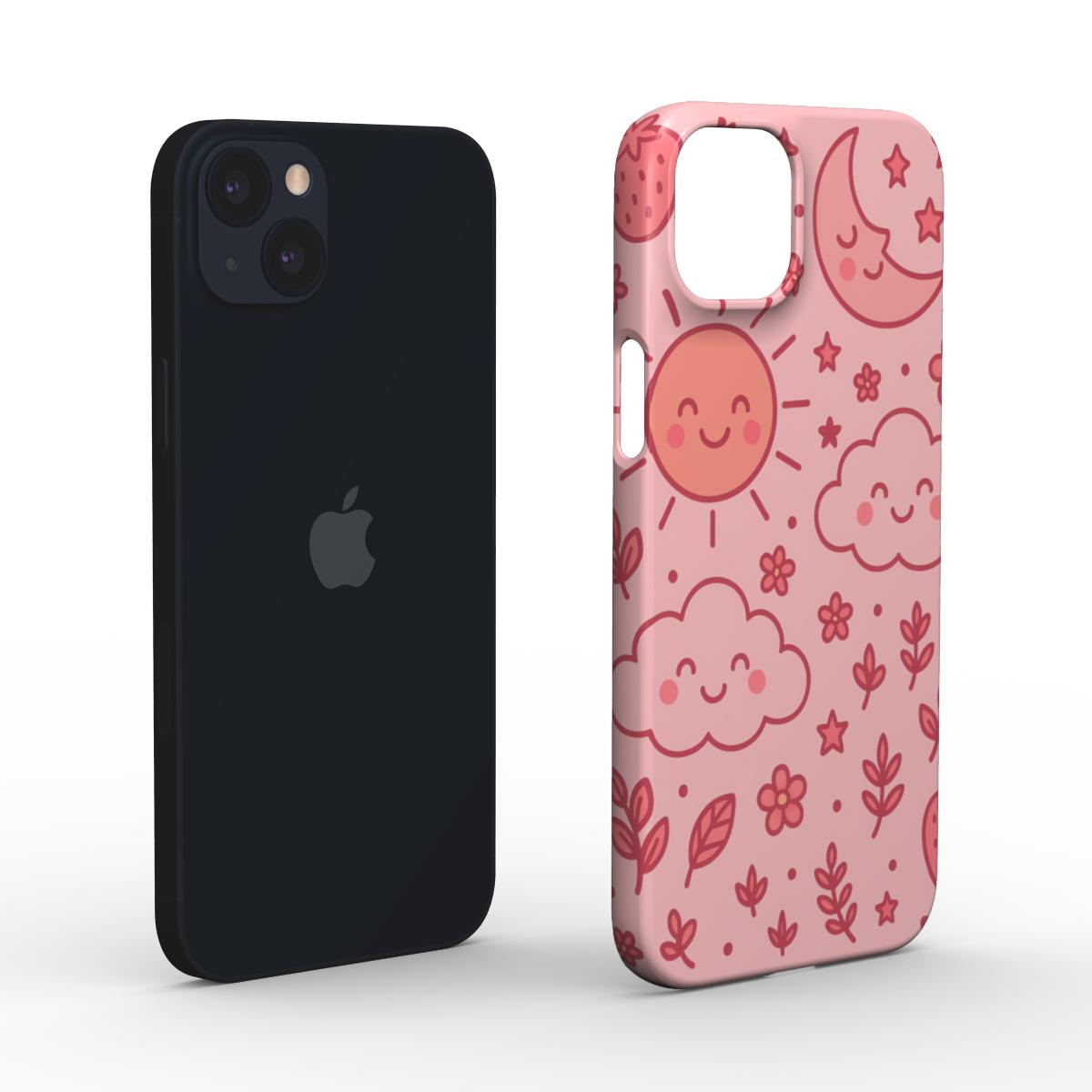 Cute Pink Snap Phone Case