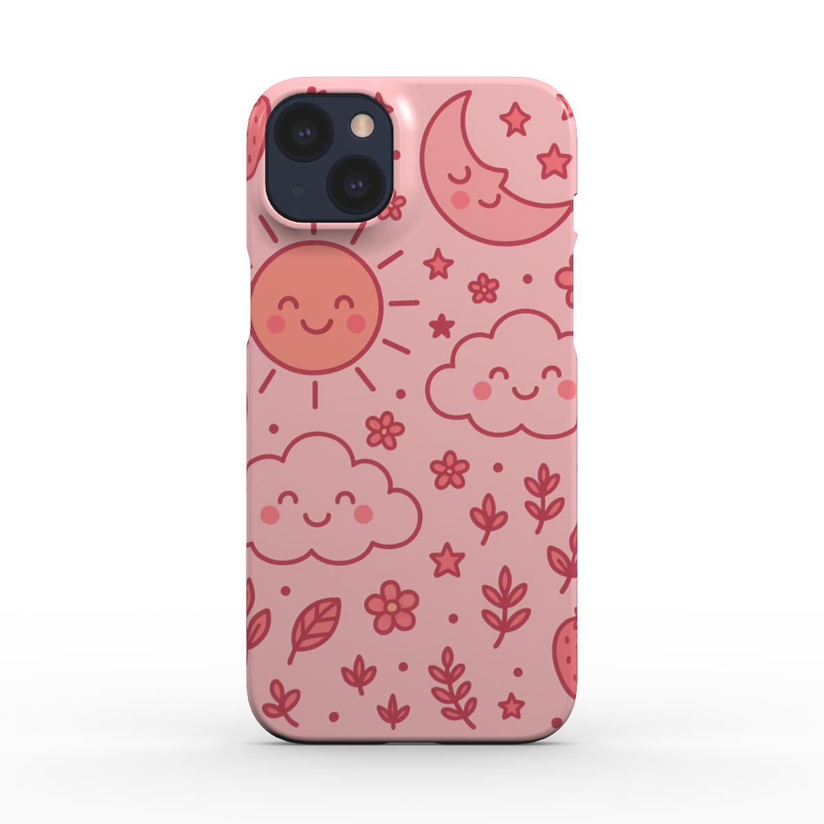 Cute Pink Snap Phone Case