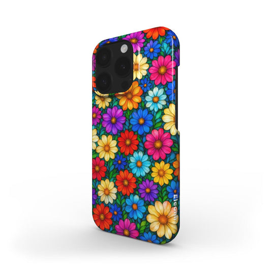Colorful Flowers Snap Phone Case