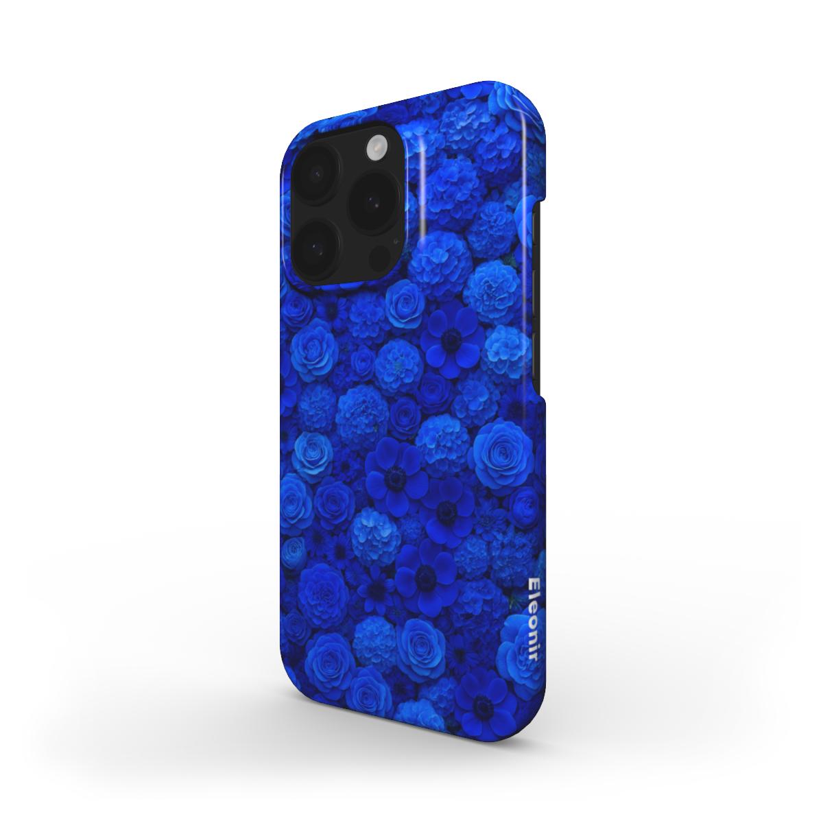 Blue Flowers Snap Phone Case