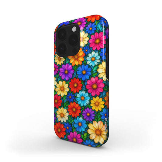 Colorful Flowers Tough Phone Case