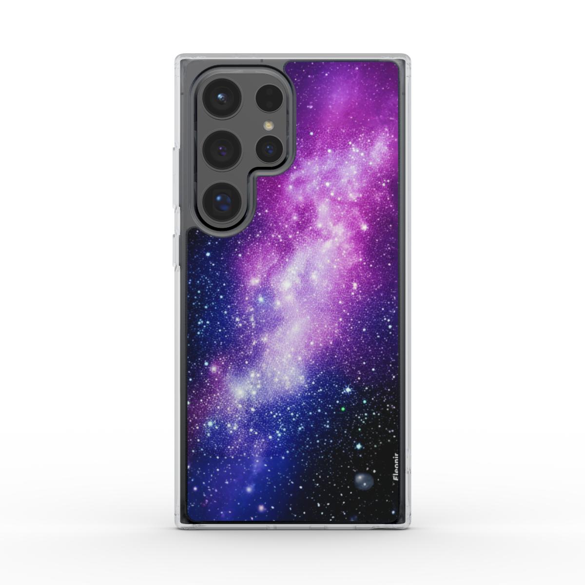 Cosmic Space Clear Phone Case