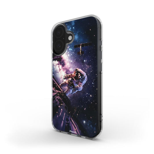 Astronaut in Space MagSafe Clear Phone Case