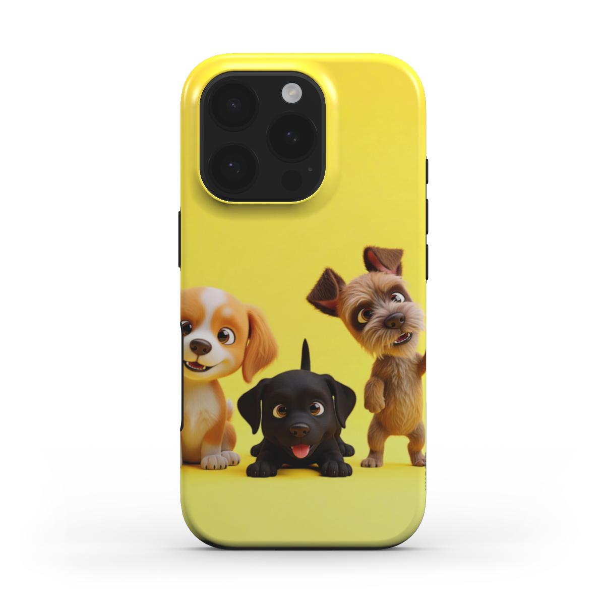 Cute Puppies MagSafe Tough Phone Case