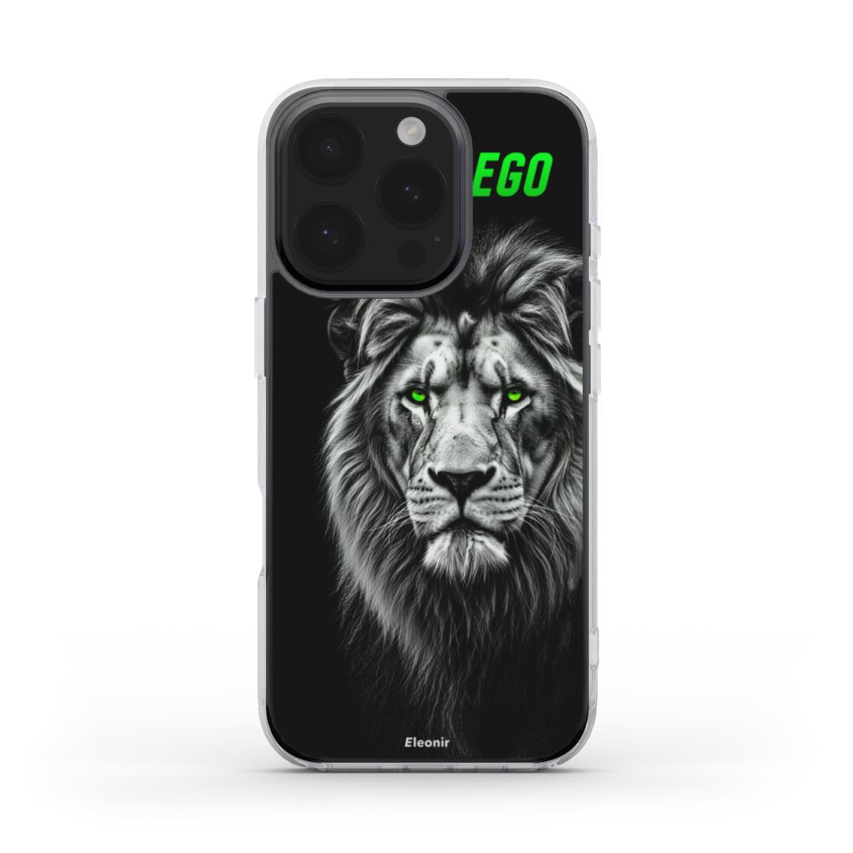 Lion Ego Clear Phone Case