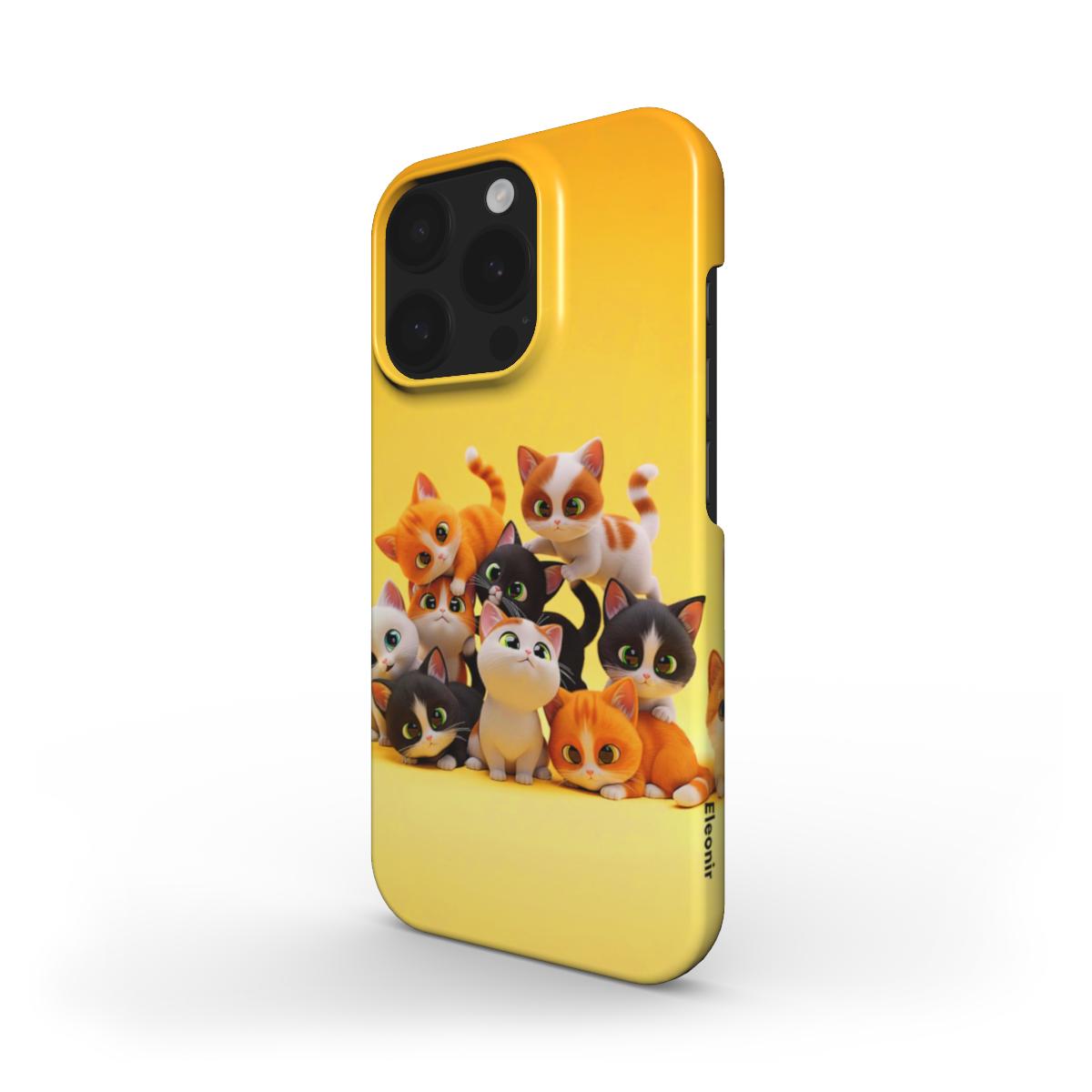 Cute Cats Snap Phone Case