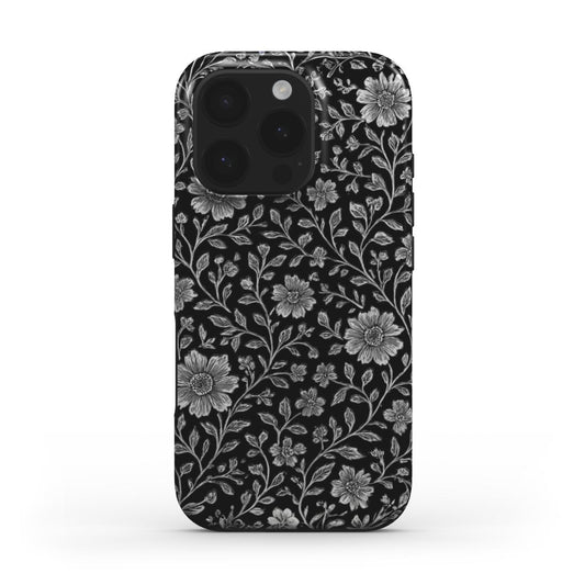 Elegant Floral print Tough Phone Case