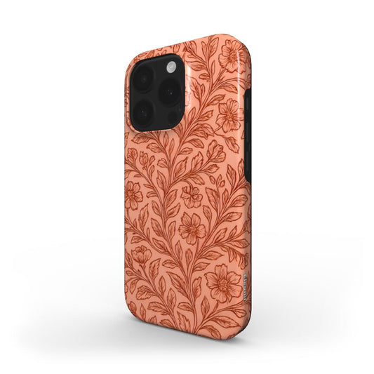 Royal Floral print MagSafe Tough Phone Case