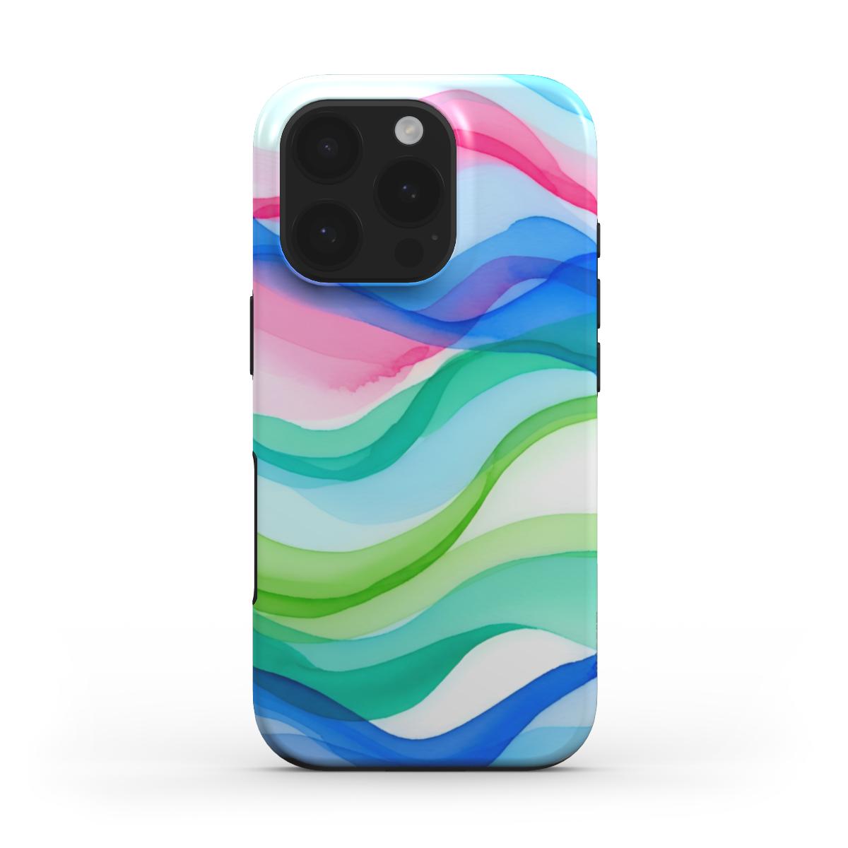 Peaceful Colors Tough Phone Case