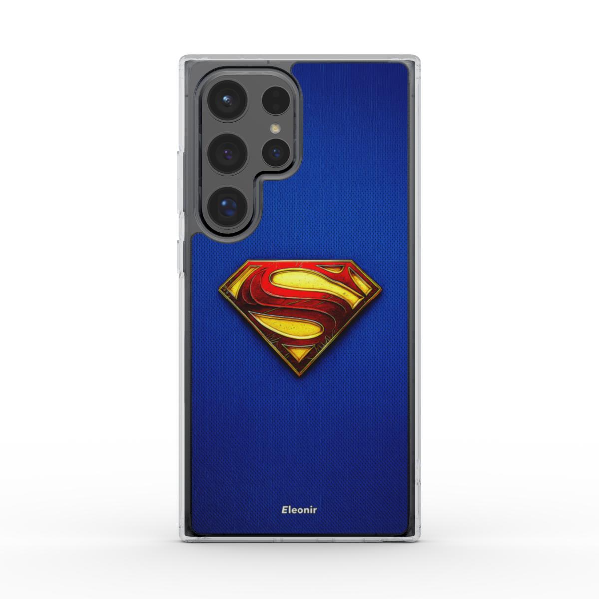Superman Clear Phone Case