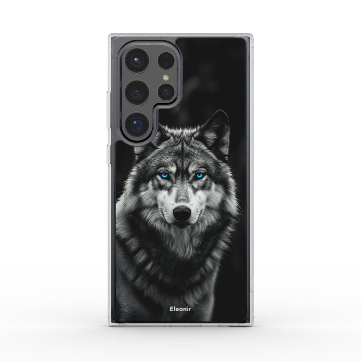 Wolf Stare Clear Phone Case