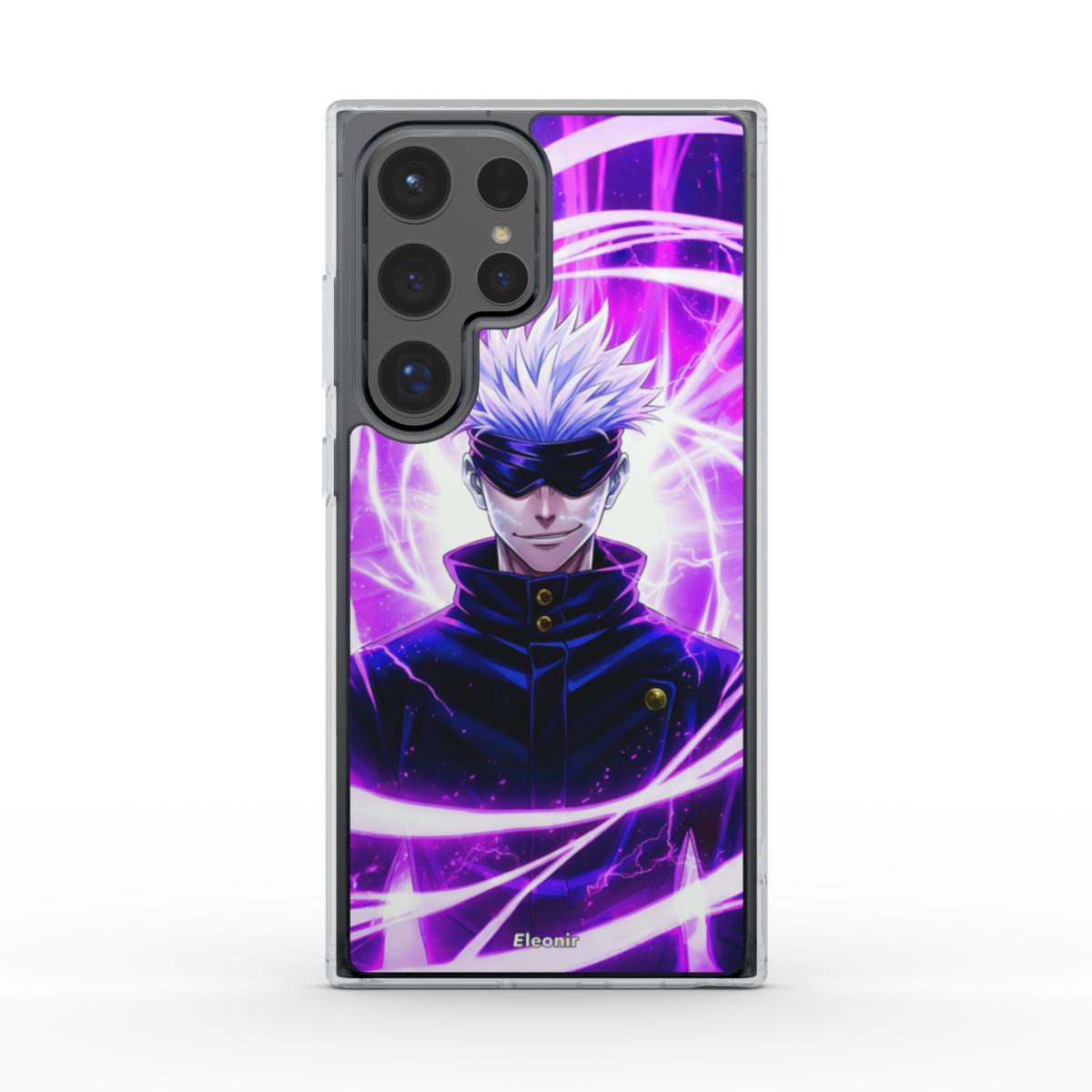 Satoru Gojo Clear Phone Case