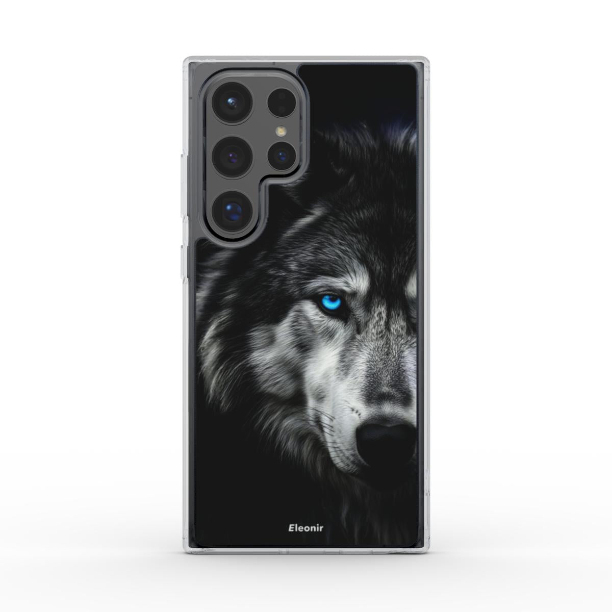 Lone Wolf Clear Phone Case