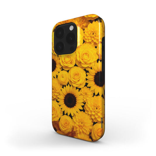 Yellow Flowers Tough Phone Case