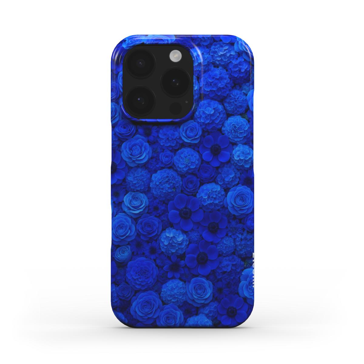 Blue Flowers Snap Phone Case
