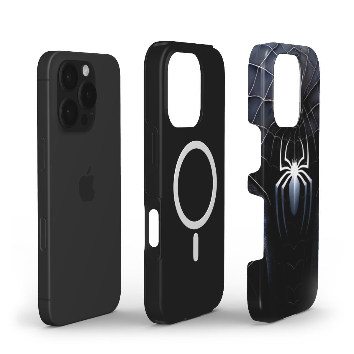 SpiderMan logo MagSafe Tough Phone Case