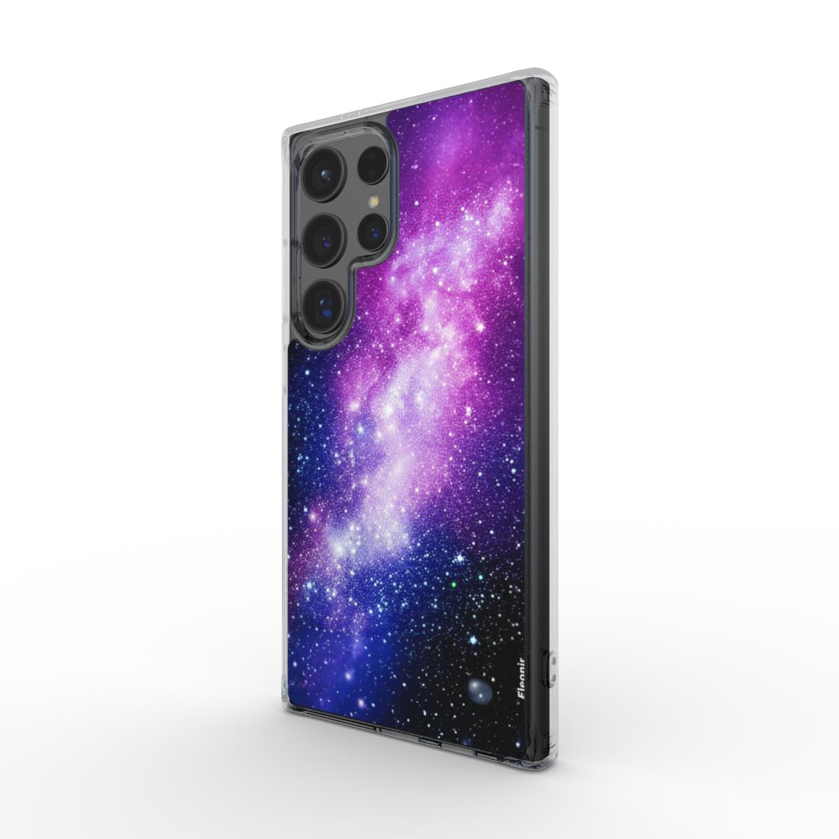 Cosmic Space Clear Phone Case