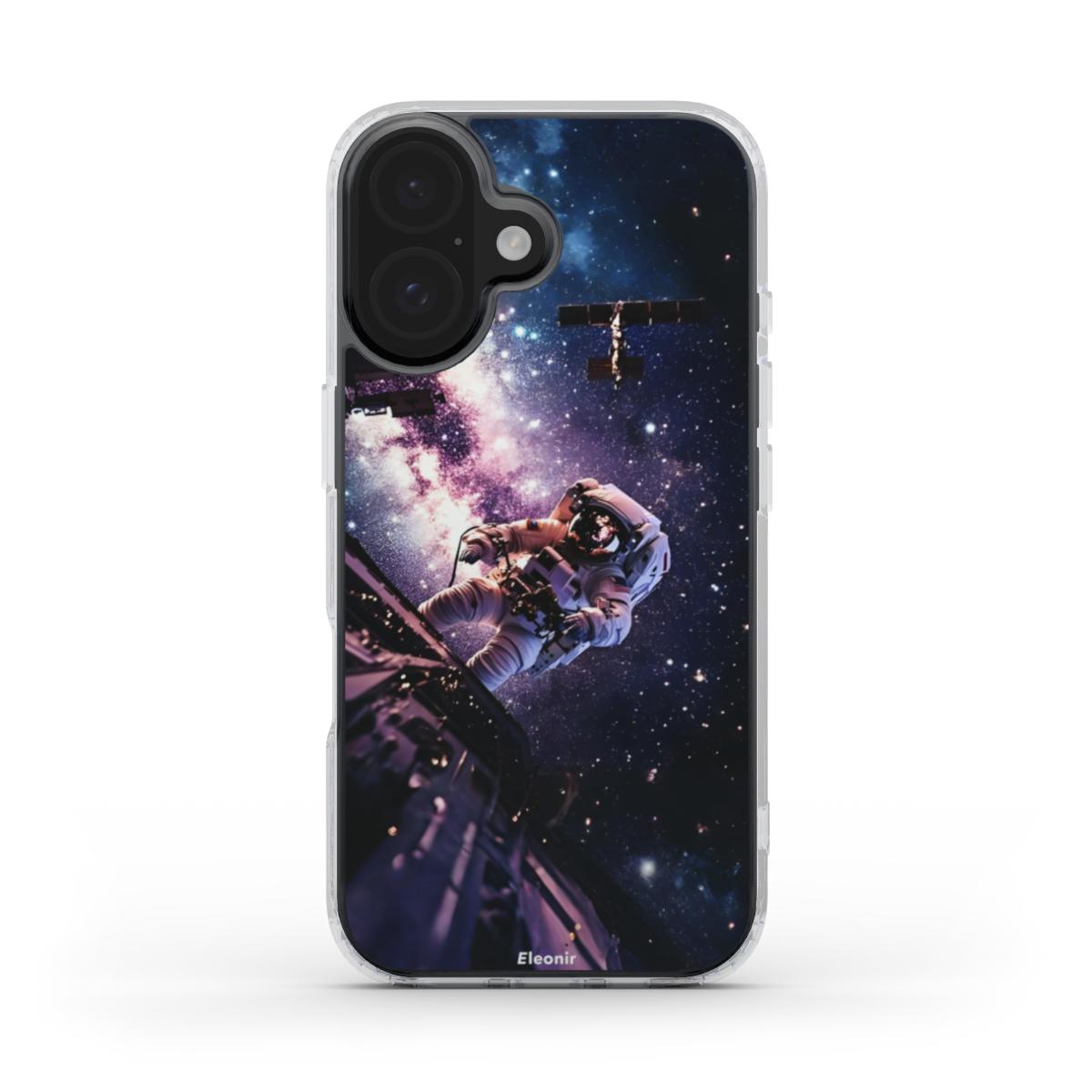 Astronaut in Space MagSafe Clear Phone Case