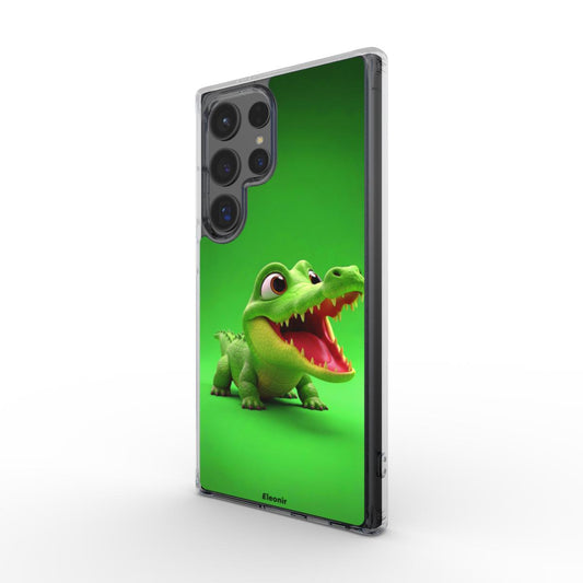 Little Baby Croco Clear Phone Case