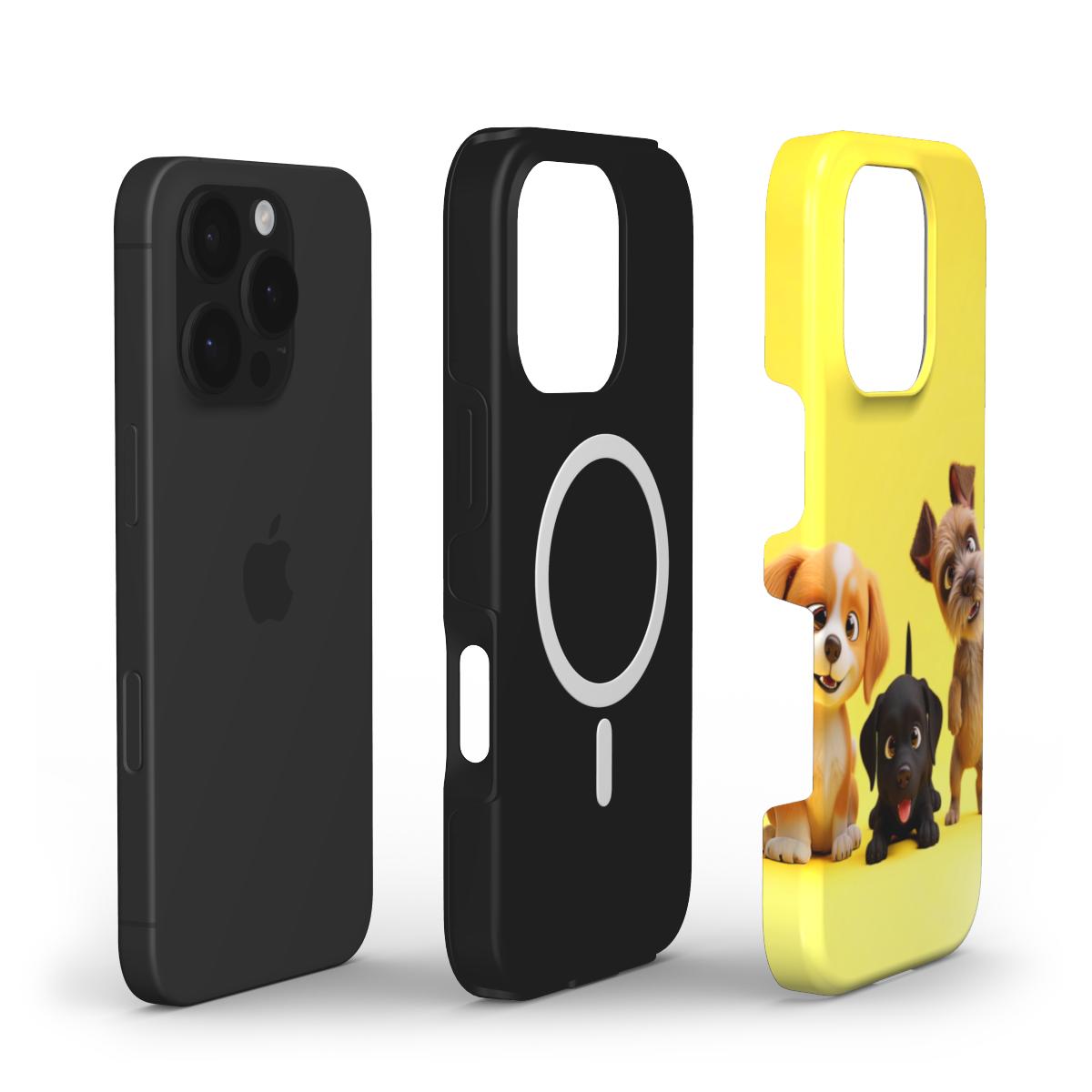 Cute Puppies MagSafe Tough Phone Case