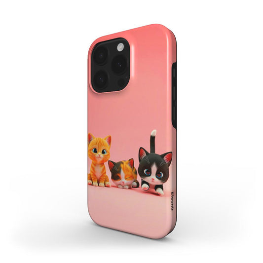 Cute Cats Tough Phone Case
