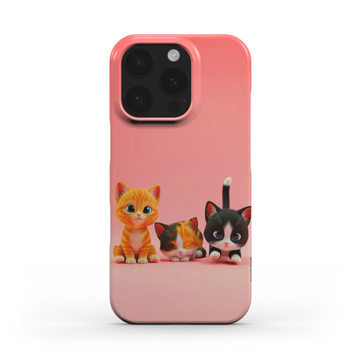 Cute Cats Snap Phone Case