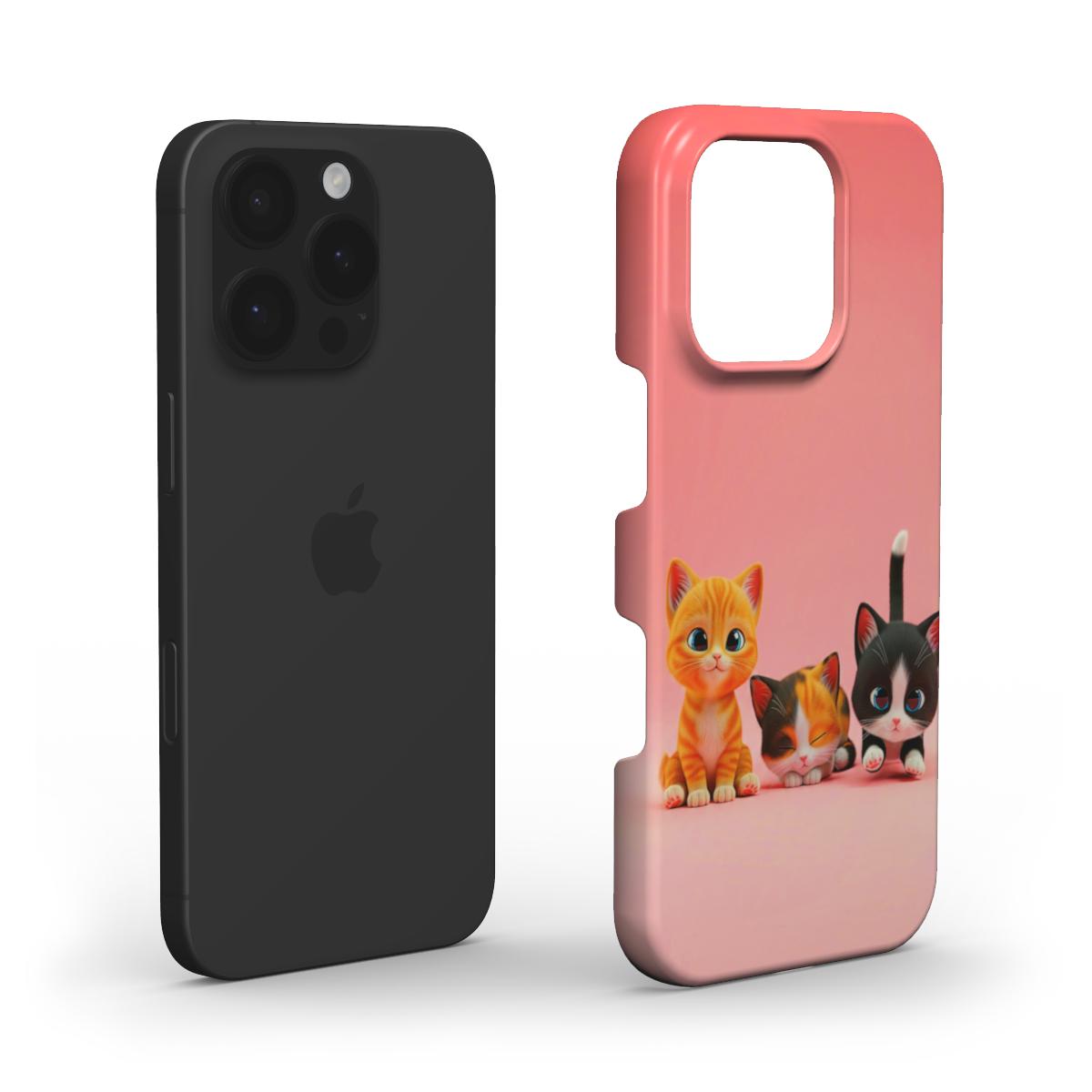 Cute Cats Snap Phone Case