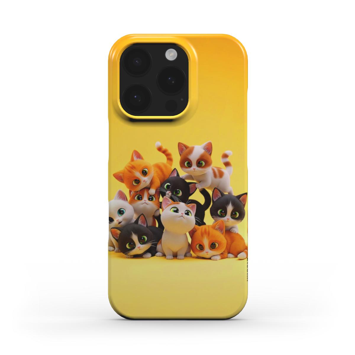 Cute Cats Snap Phone Case