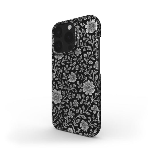 Elegant Floral print Snap Phone Case