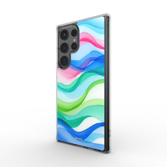 Peaceful Colors Clear Phone Case