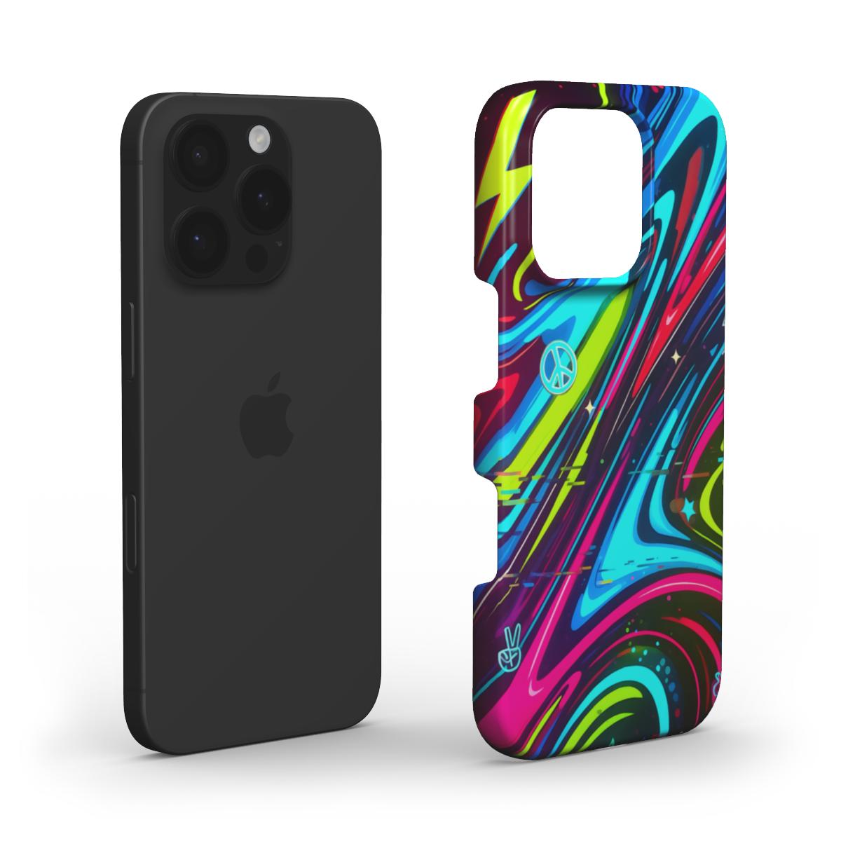 Cool Neon Colorful Snap Phone Case
