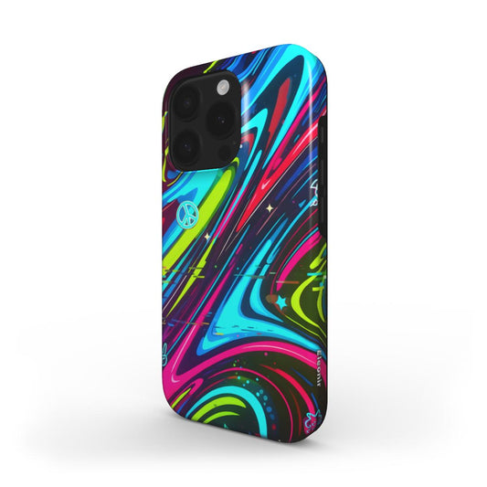 Cool Neon Colorful Tough Phone Case